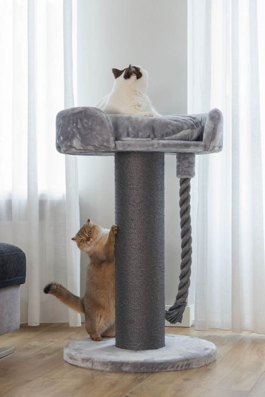 Beeztees Tura - Krabmeubel - Grijs - 100x60x49 cm