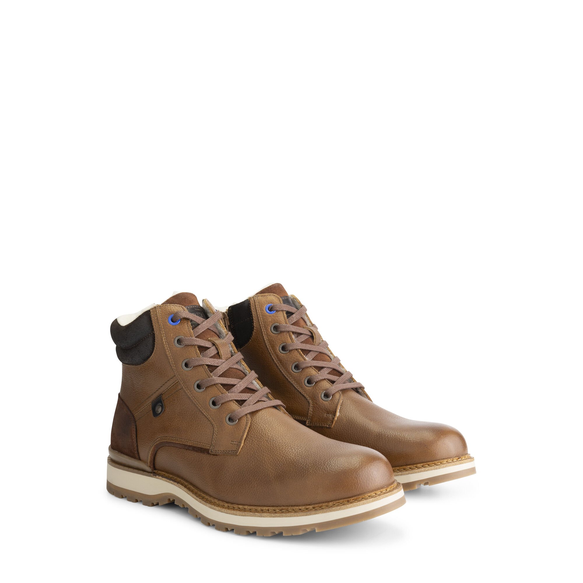 Travelin' HR Sundby - Veterschoenen - Cognac - 40