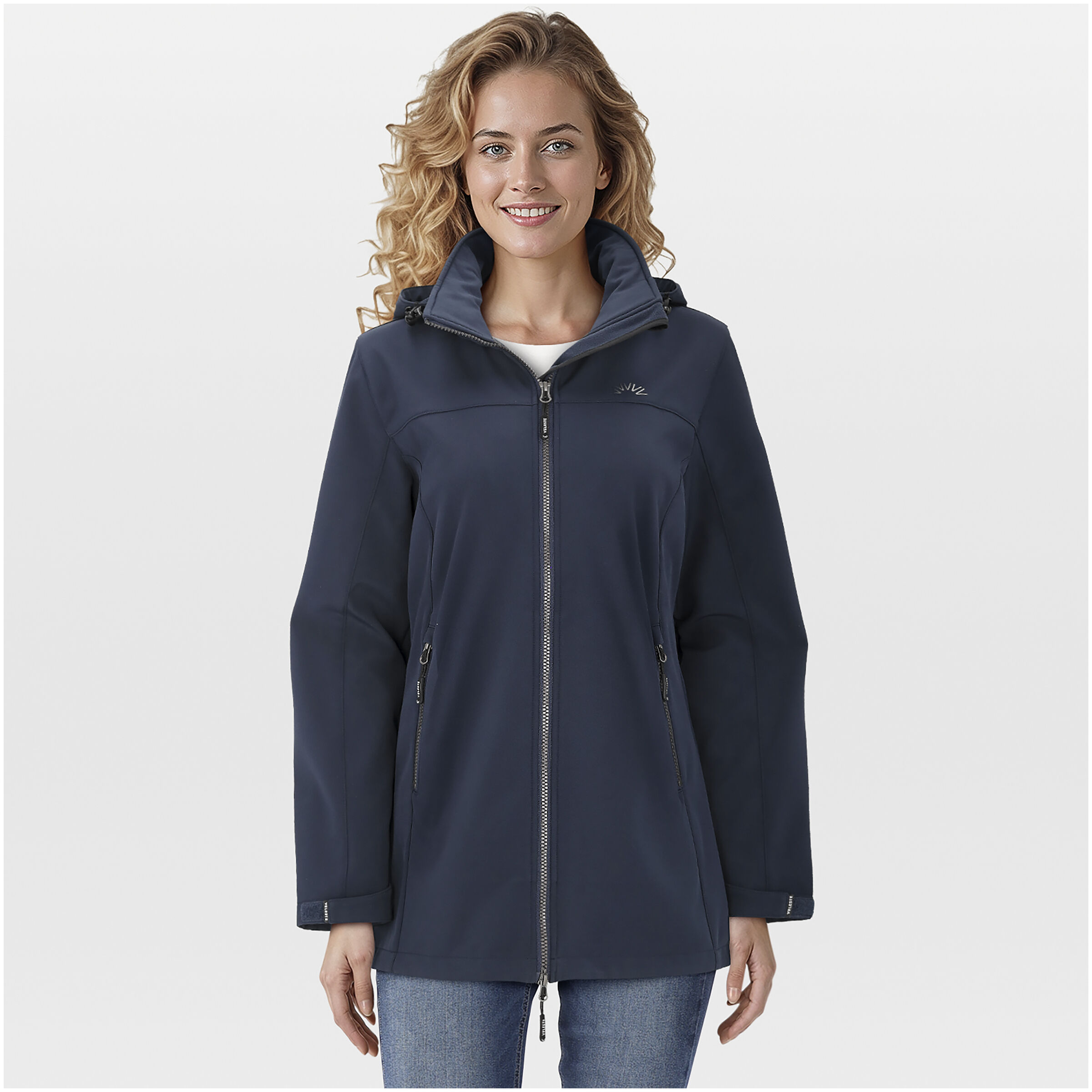 VELESTE Justien - Softshell jas - Donkerblauw - 36 VELESTE Justien - Softshell jas - Donkerblauw - 36