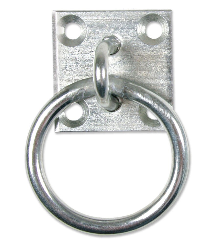 Waldhausen Vastzetring muurplaat   - Stalaccessoires - Stalbenodigdheden - 1 Stuks - 7.5x6.6x5 cm