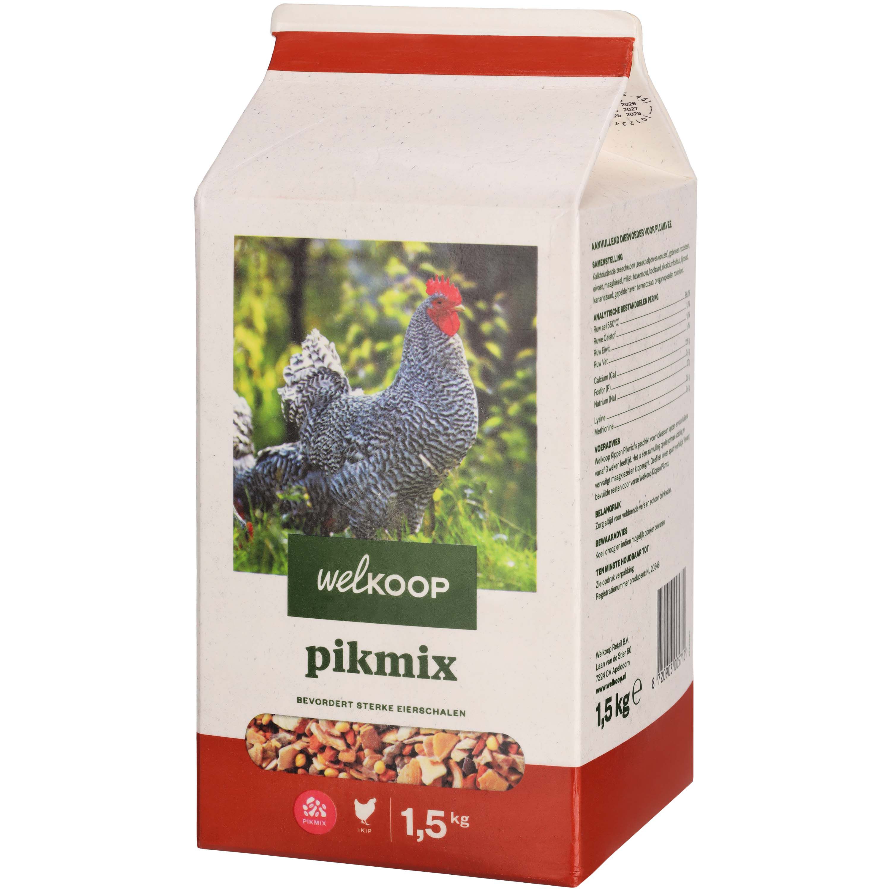 Welkoop Pikmix - Kippen Supplement - 1.5 Kilogram