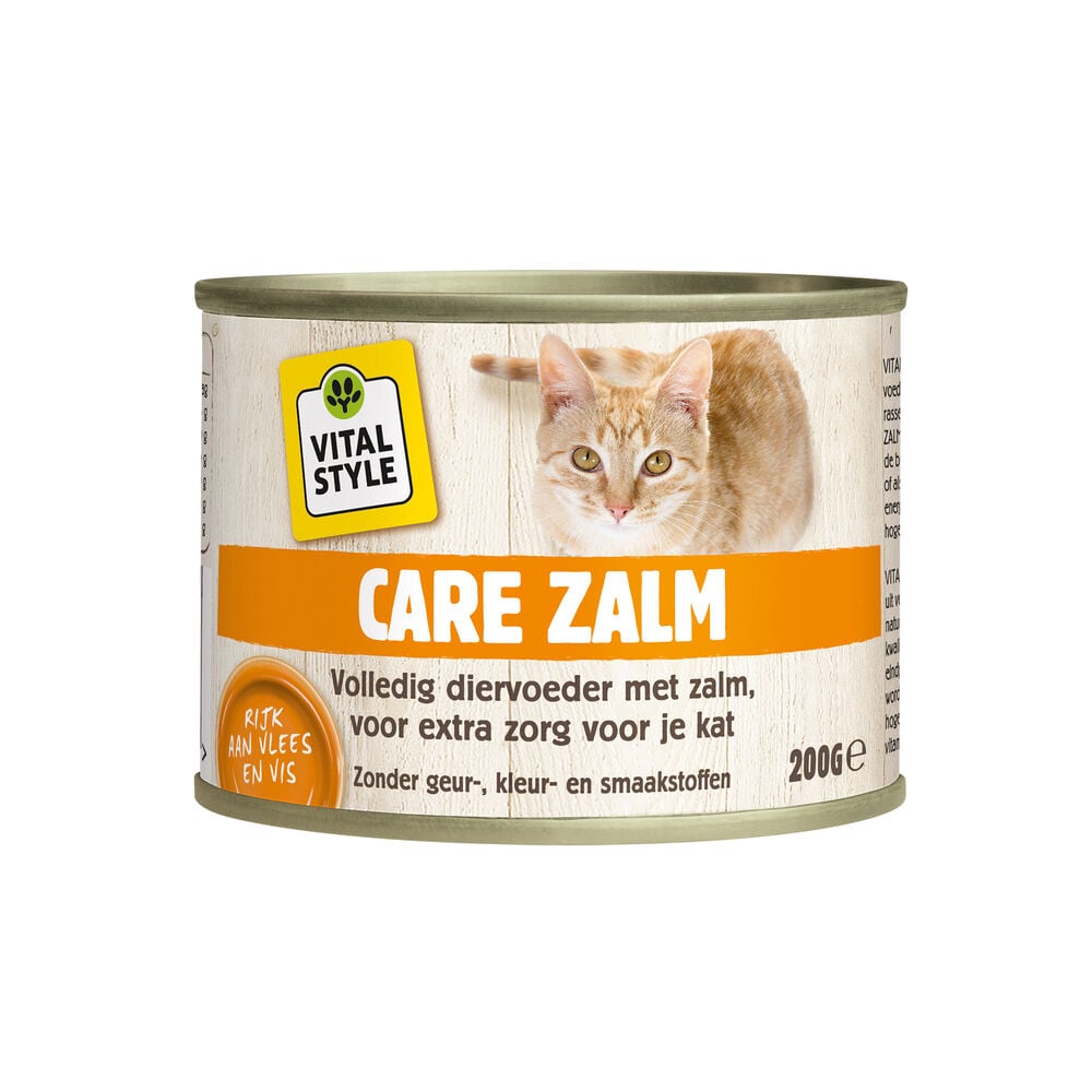 VITALstyle - Kattenvoer - 200 Gram - zalm VITALstyle - Kattenvoer - 200 Gram - zalm