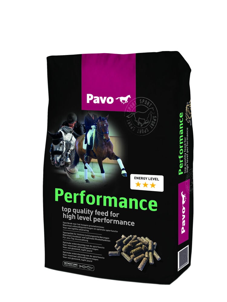 Pavo Performance - Sport/ Prestatie - 20 Kilogram - Zak