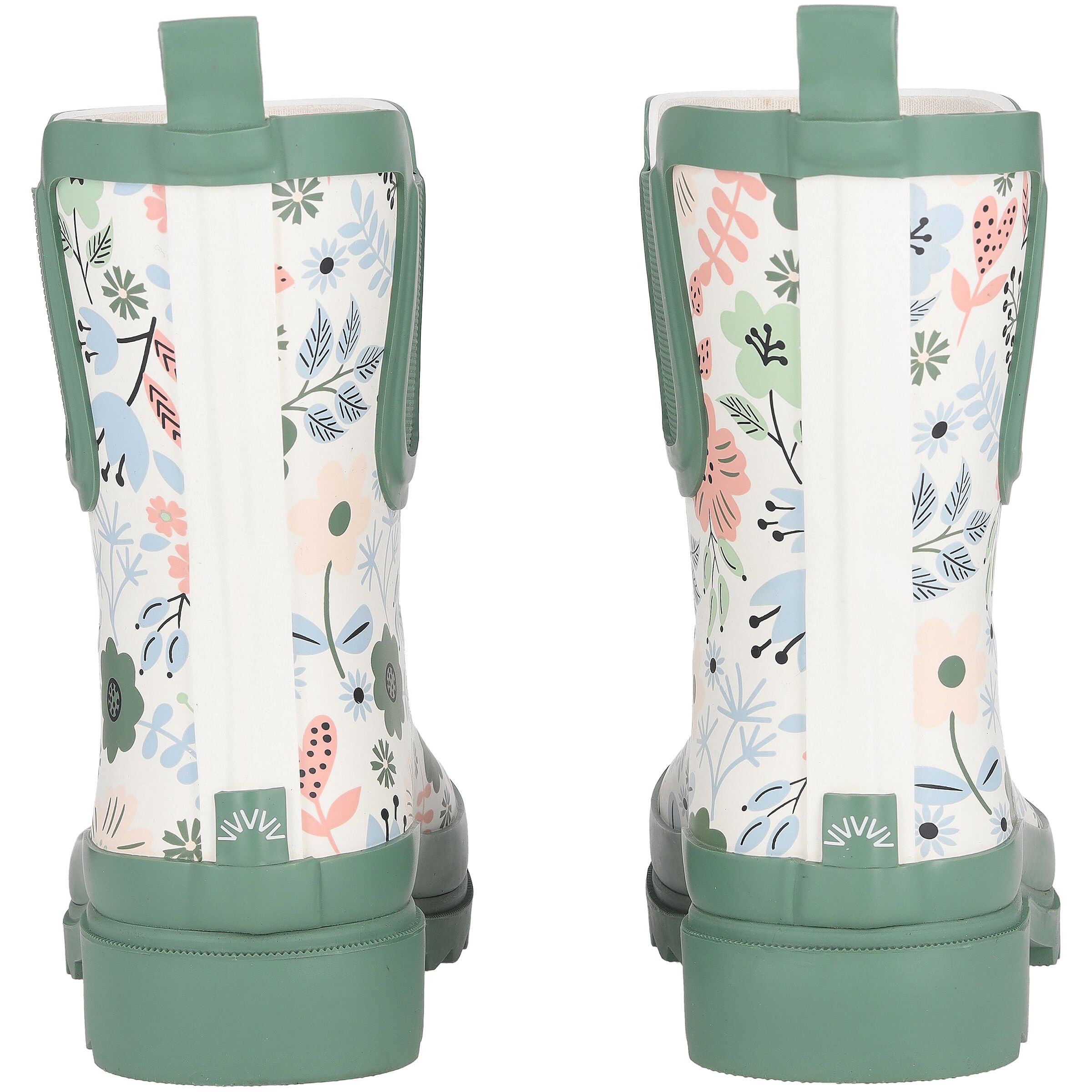 VELESTE Bloem - Regenlaarzen - Groen - 41