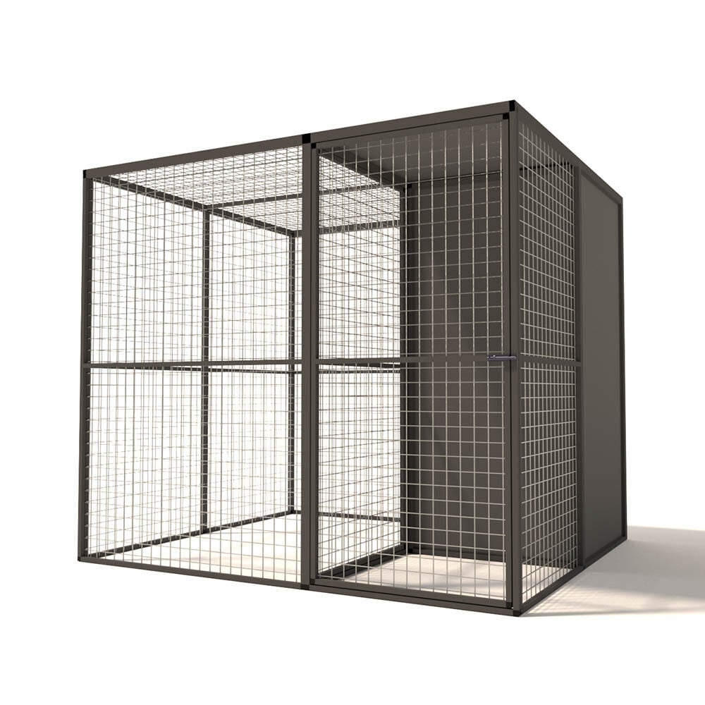 Glorenza - Kattenren - Antraciet - 178x176x206 cm Glorenza - Kattenren - Antraciet - 178x176x206 cm