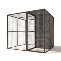 Glorenza - Kattenren - Antraciet - 178x176x206 cm