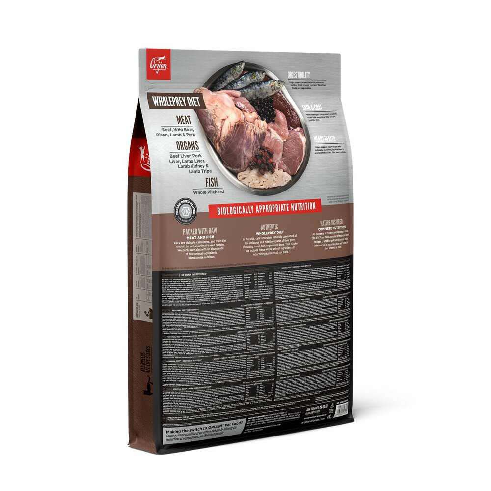 Orijen Whole Prey Regional Red Cat - Kattenvoer - 5.4 Kilogram - rund