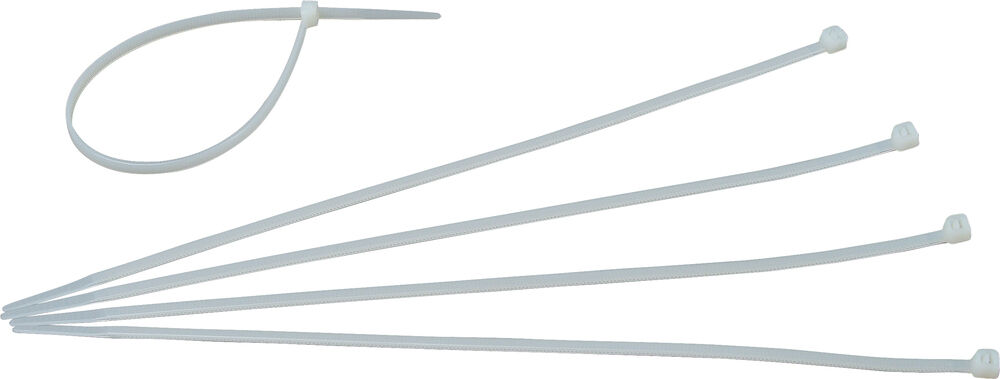 Kopp 300x4,8mm  - Kabelbinder - transparant