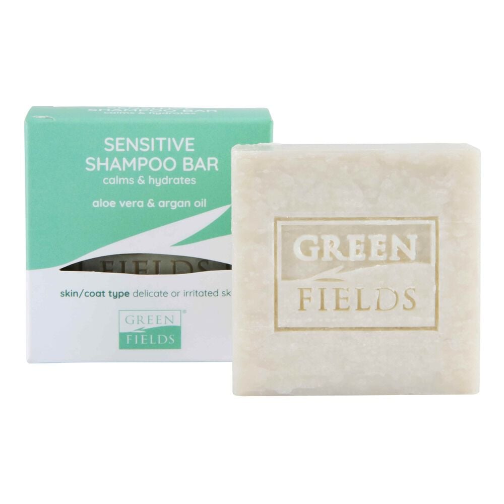 Greenfields Sensitive  - Hondenshampoo Bar - 70 Gram - Transparant
