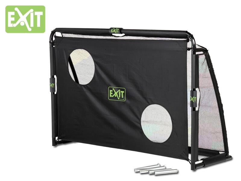 EXIT Maestro - voetbalgoal - Zwart - Staal