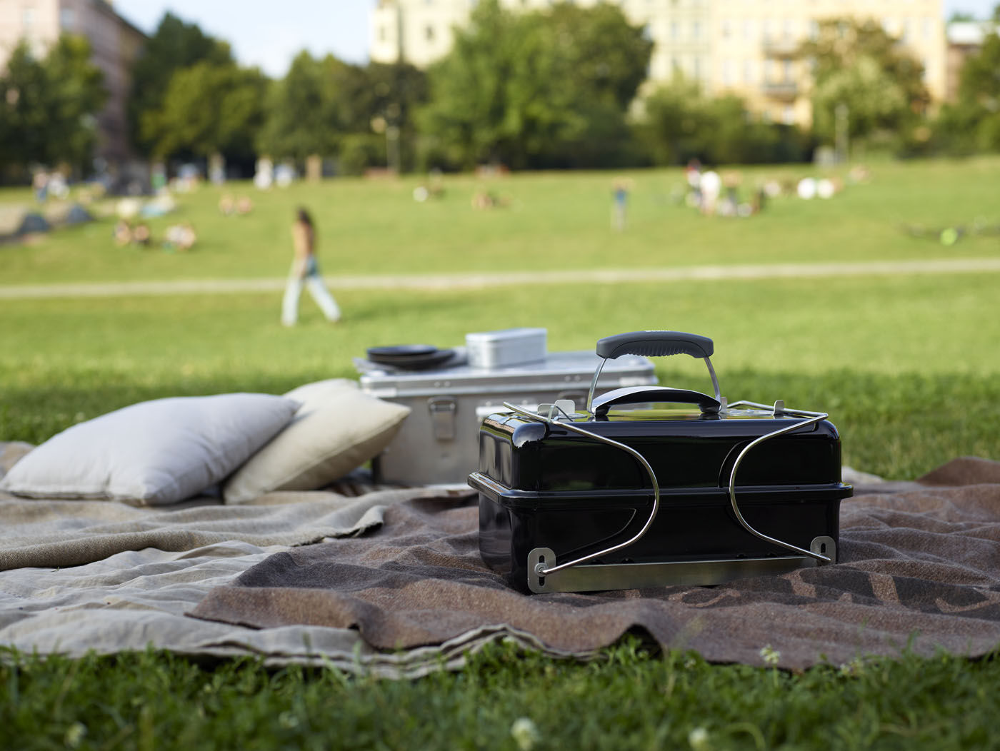Weber - Go-Anywhere - Houtskoolbarbecue - Zwart