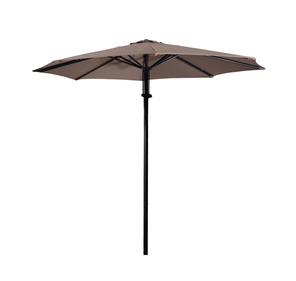 Lesli Living Libra Push - Parasol - Taupe - 300 cm Lesli Living Libra Push - Parasol - Taupe - 300 cm