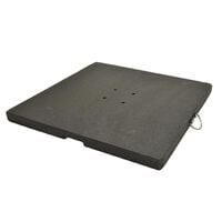 Lesli Living  - Parasolvoet - 90kg - Antraciet - 6x4x2 cm