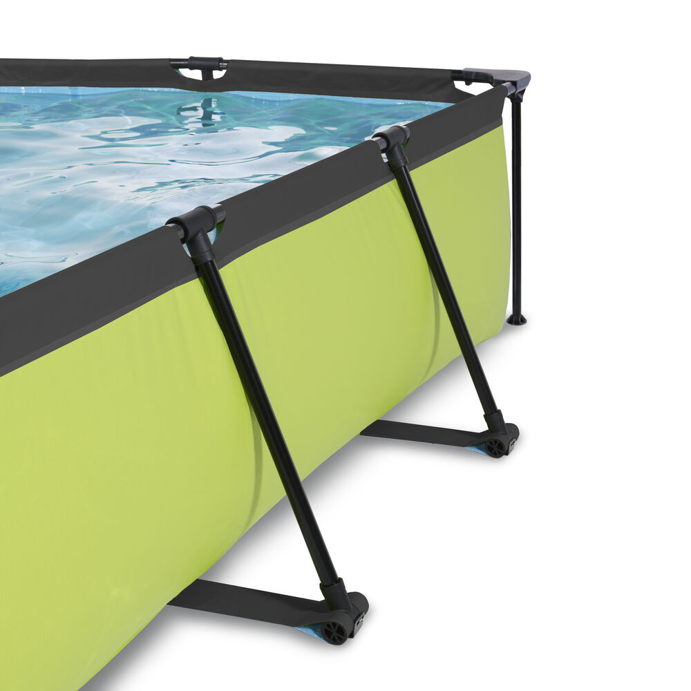 EXIT Lime Frame Pool - Zwembad - Lime - 65x225x300 cm