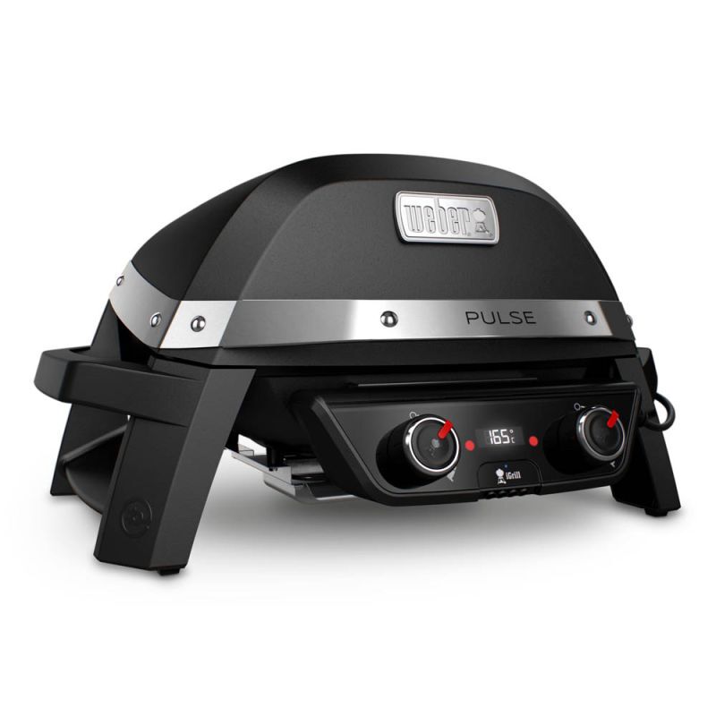 Weber Pulse 2000 - Elektrische barbecue - Zwart