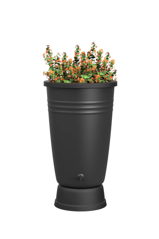 Elho Green Plus 200L - Regenton - 200 Liter - Zwart
