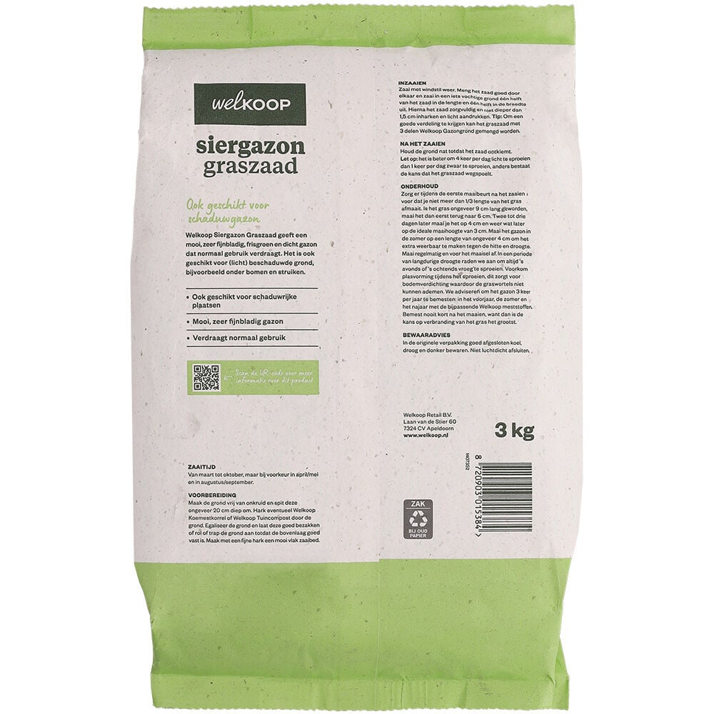 Welkoop - Siergazon Graszaad - 120 m2