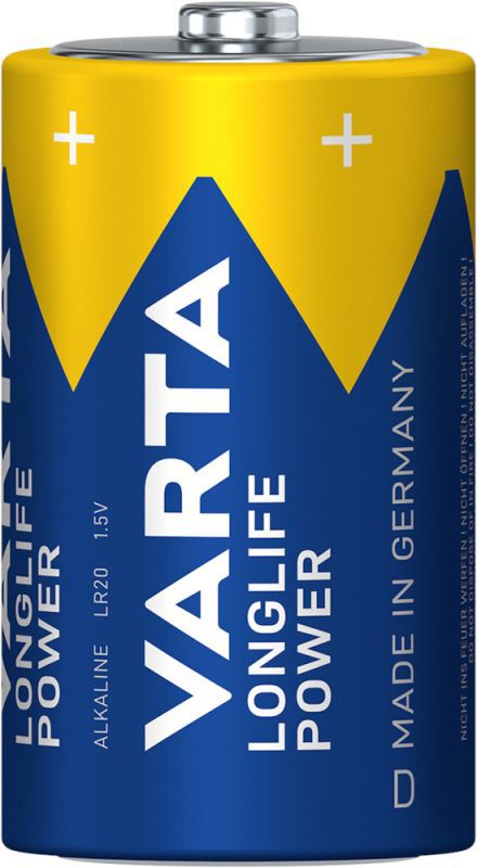 Varta D Longlife - Batterij - 2 Stuks