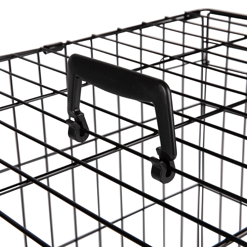 District 70 CRATE - Bench - zwart - 53x46x62 cm - S