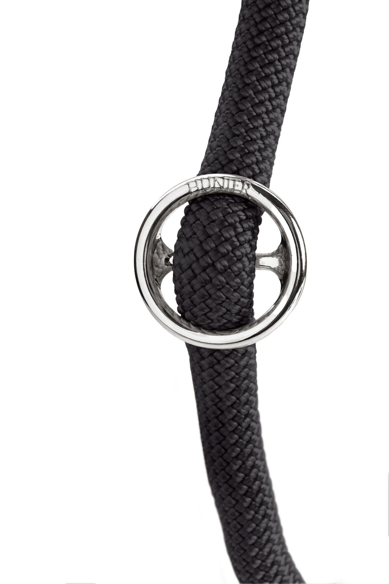 Hunter Freestyle - Retrieverlijn Hond - Zwart - 0.8 cm - 170 cm