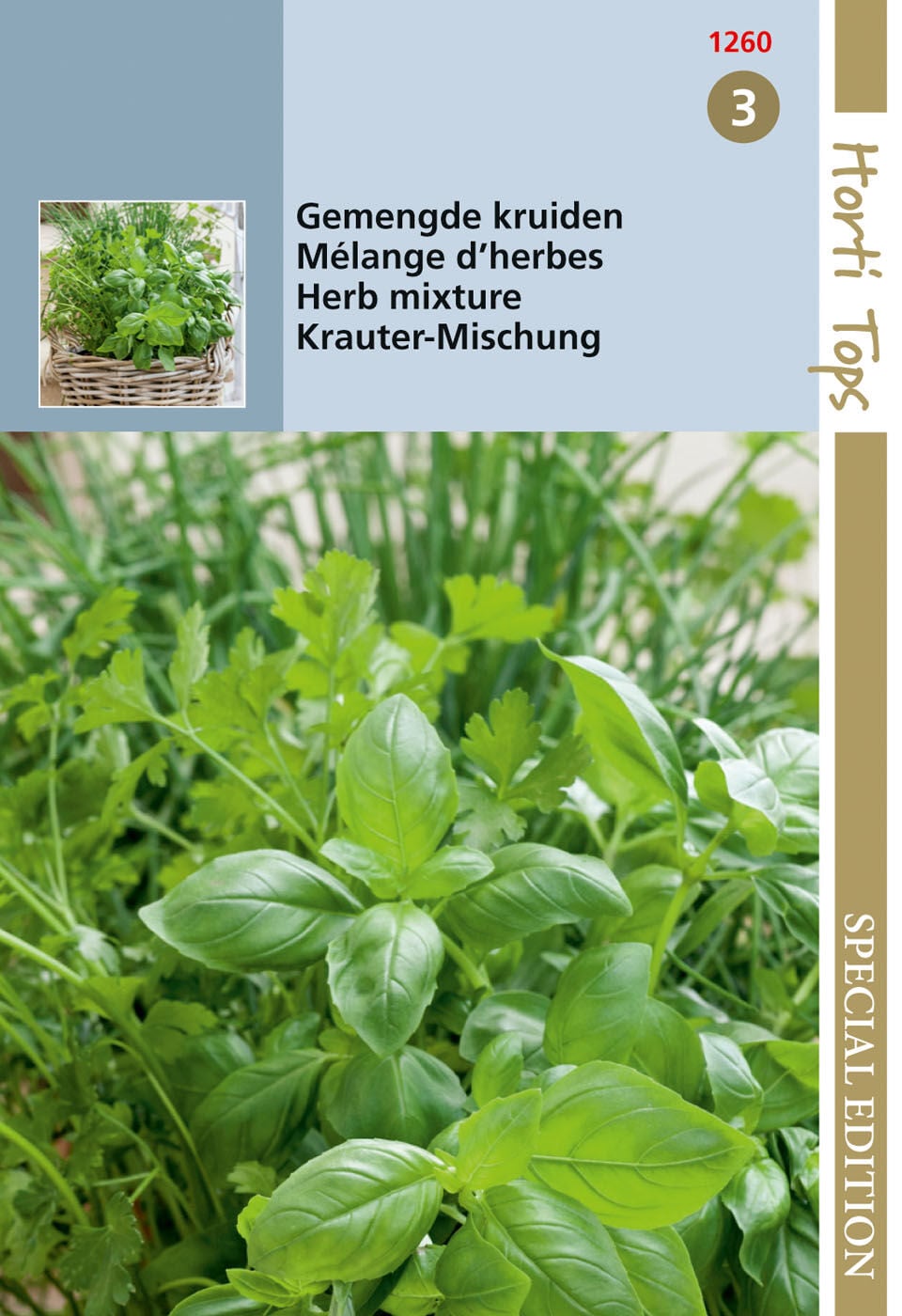 Hortitops Kruidenmix - Kruidenzaden Hortitops Kruidenmix - Kruidenzaden