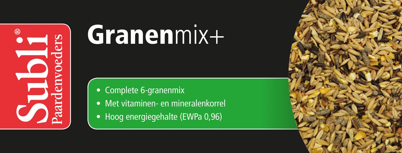 Subli Granenmix+ - Sport/ prestatie - 20 Kilogram - Zak