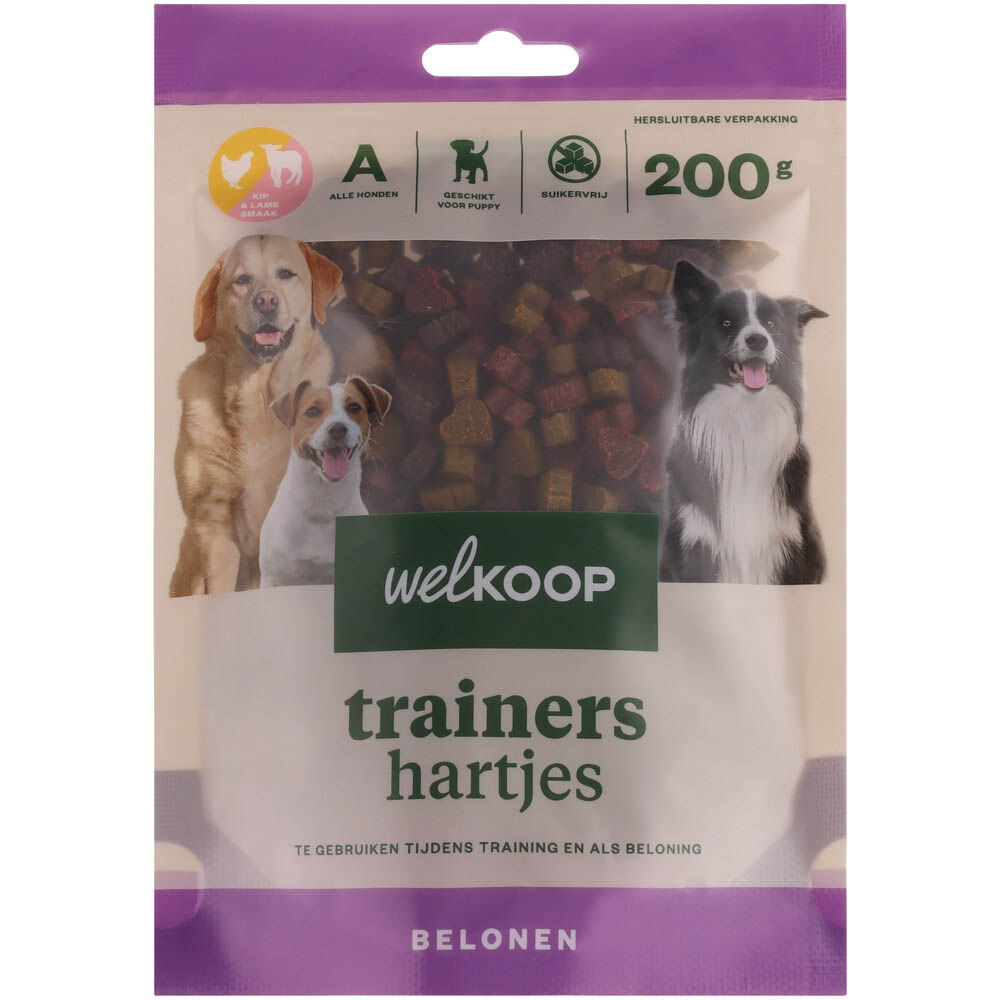 Welkoop Trainers Hartjes - Hondensnacks