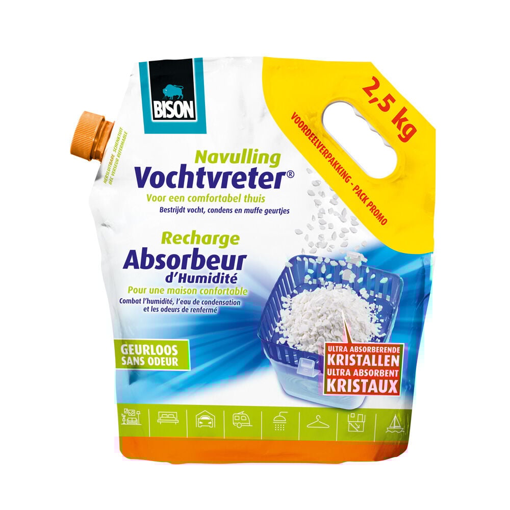 Bison Navulzak Neutraal - Vochtvreter