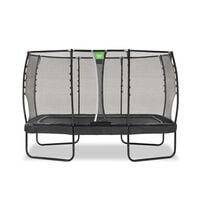 EXIT Allure Premium - Trampoline - Zwart - 214x366 cm