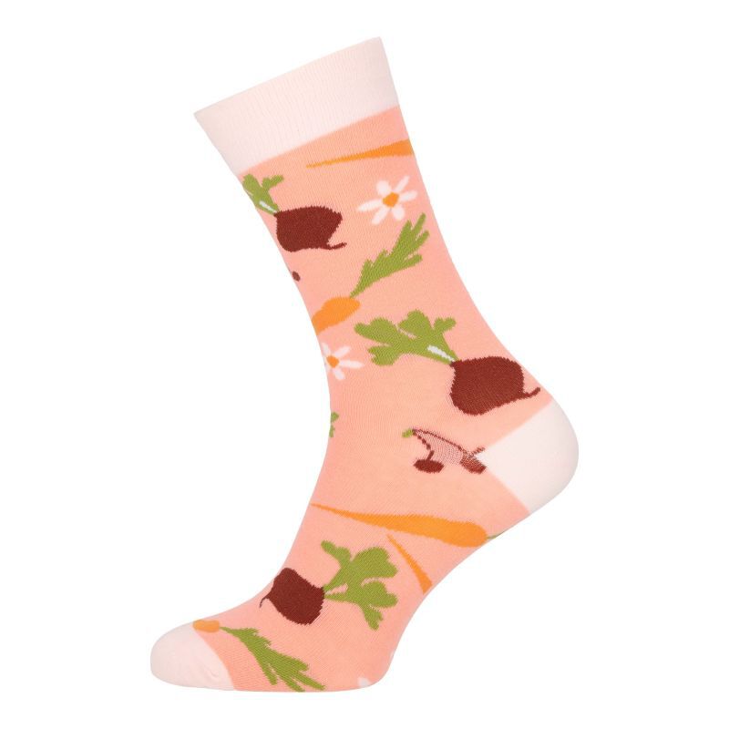 Welkoop Fun Groenten - Sokken - Roze - 35-38