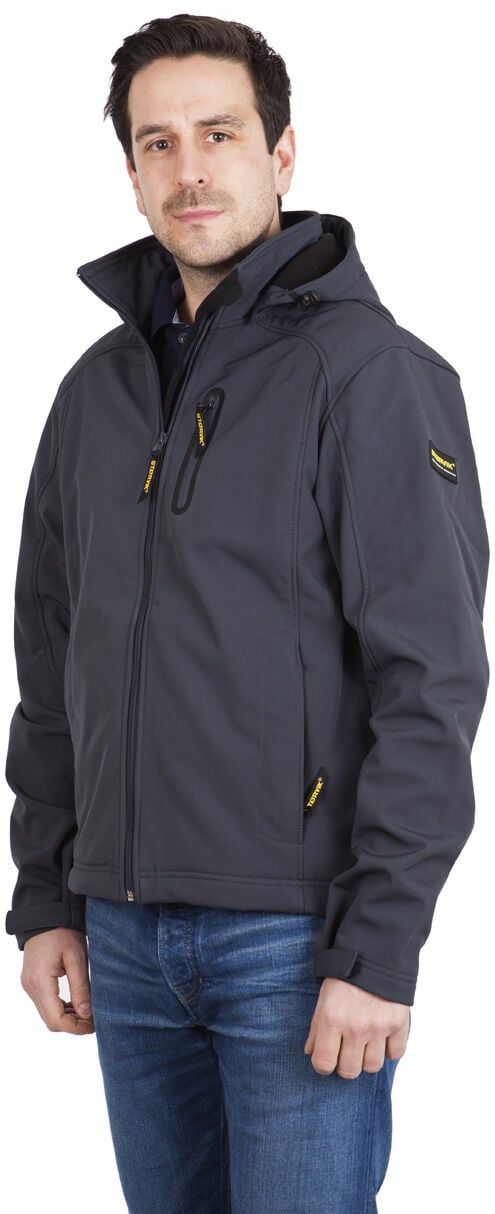 Störvik Napier - Softshell - Heren - donkergrijs - 4XL