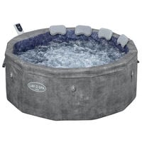 Bestway Carrara Airjet - Lay-Z-Spa - Grijs - 170 cm