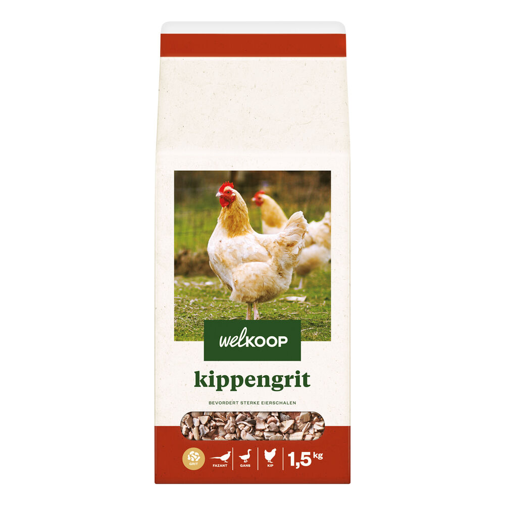 Welkoop Kippengrit - Kippen Supplement - 1.5 Kilogram Welkoop Kippengrit - Kippen Supplement - 1.5 Kilogram