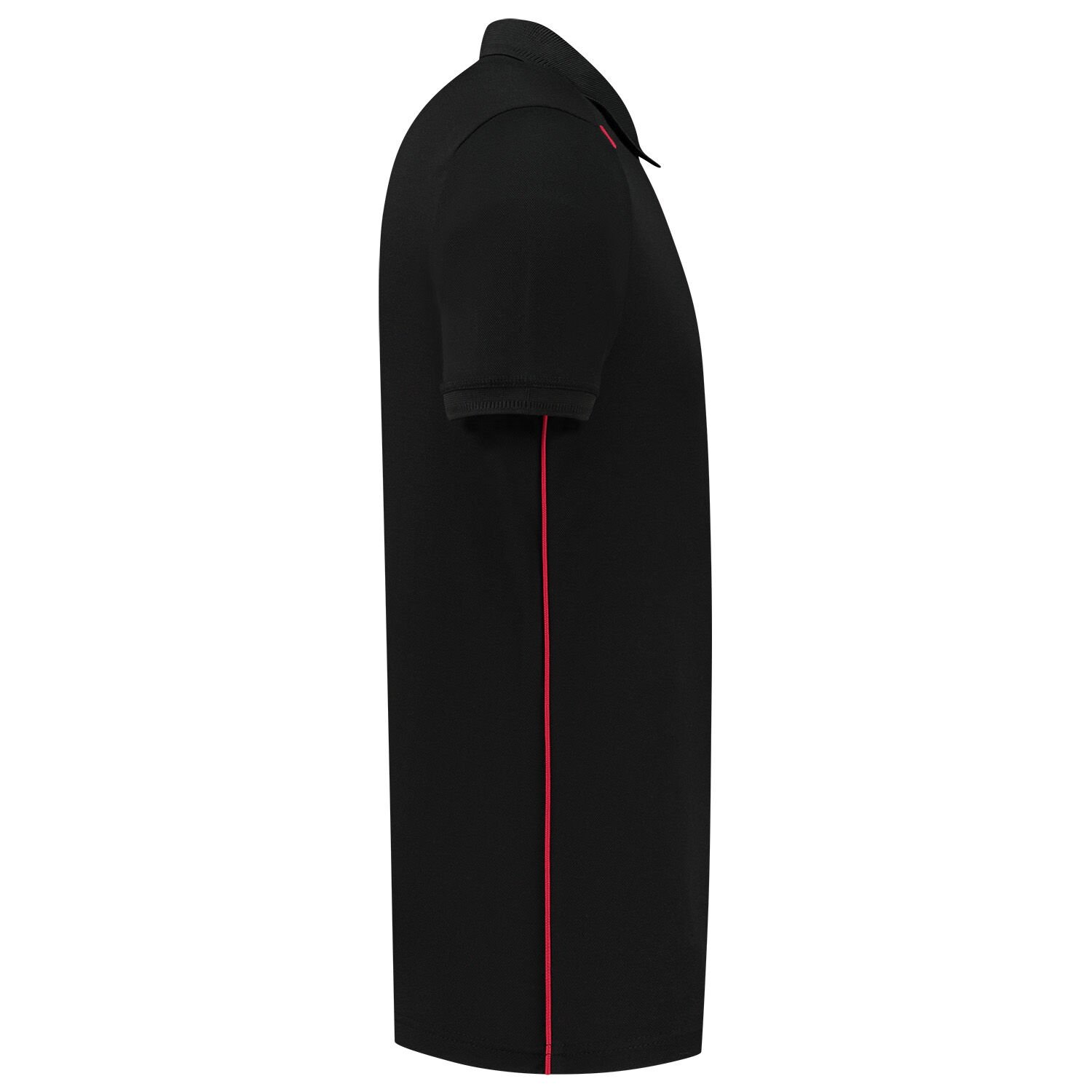 Tricorp Accent 202703 - Poloshirt - Zwart/Rood - 3XL