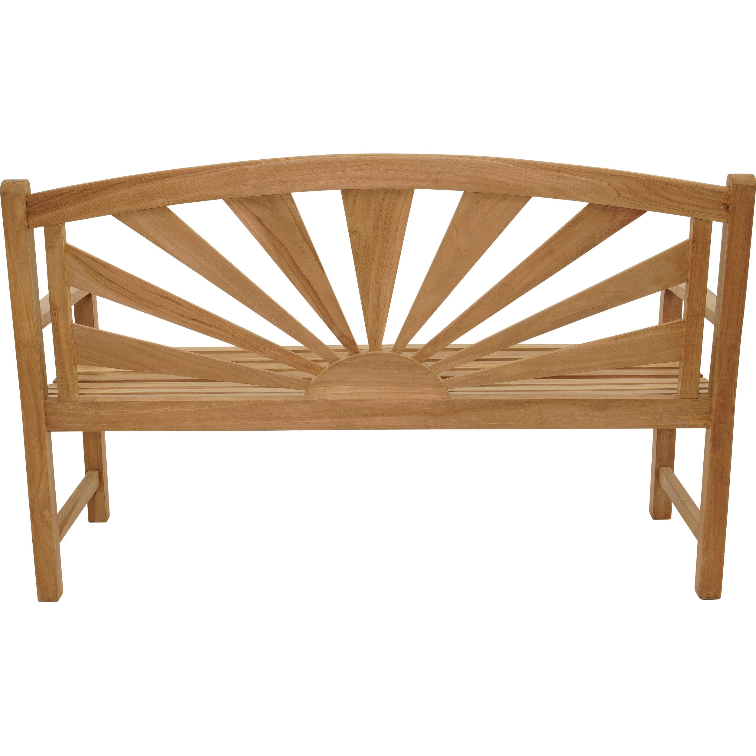 Lesli Living Sunburst - Tuinbank - Teak - 96x64x156 cm