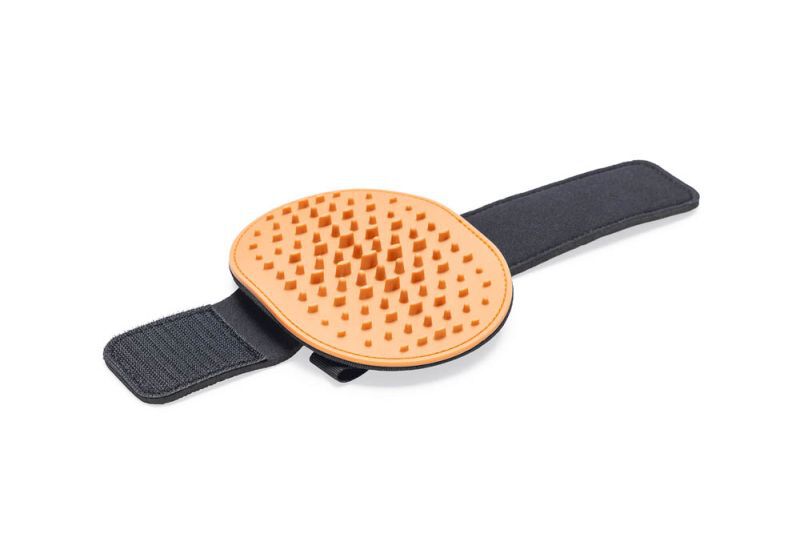 Beeztees Kitten - Massageborstel - Bruin - 18.9x12.1x2.2 cm