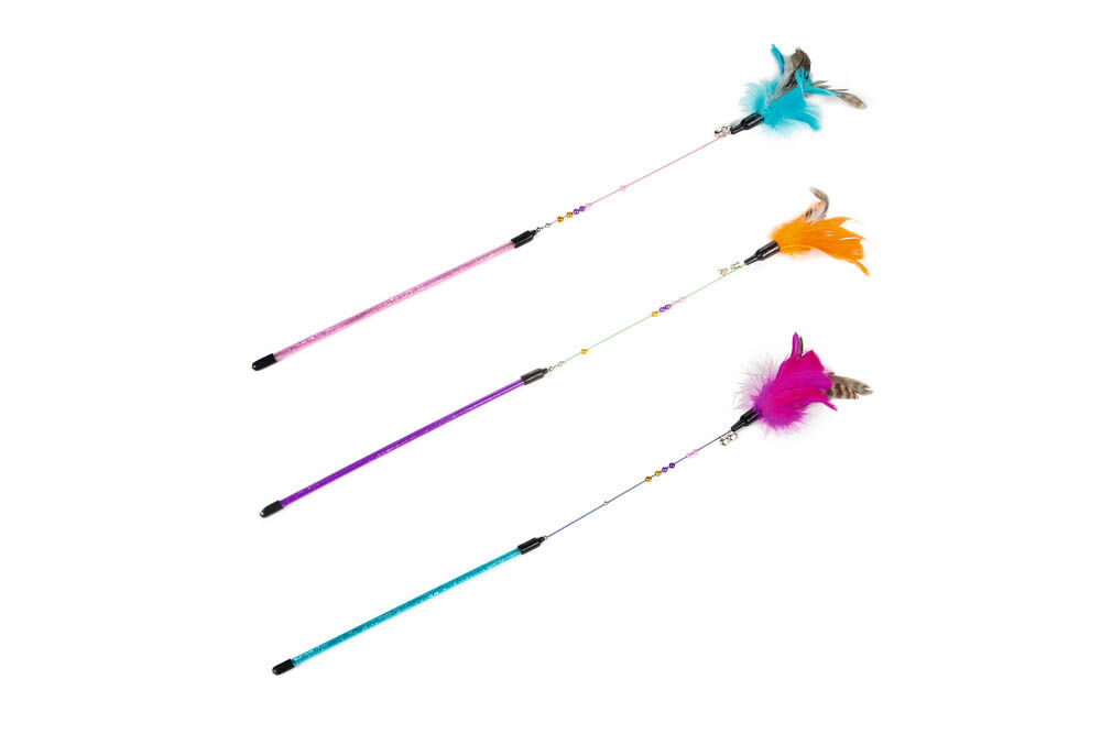 Beeztees Plumo - Kattenspeeltje - 50 cm