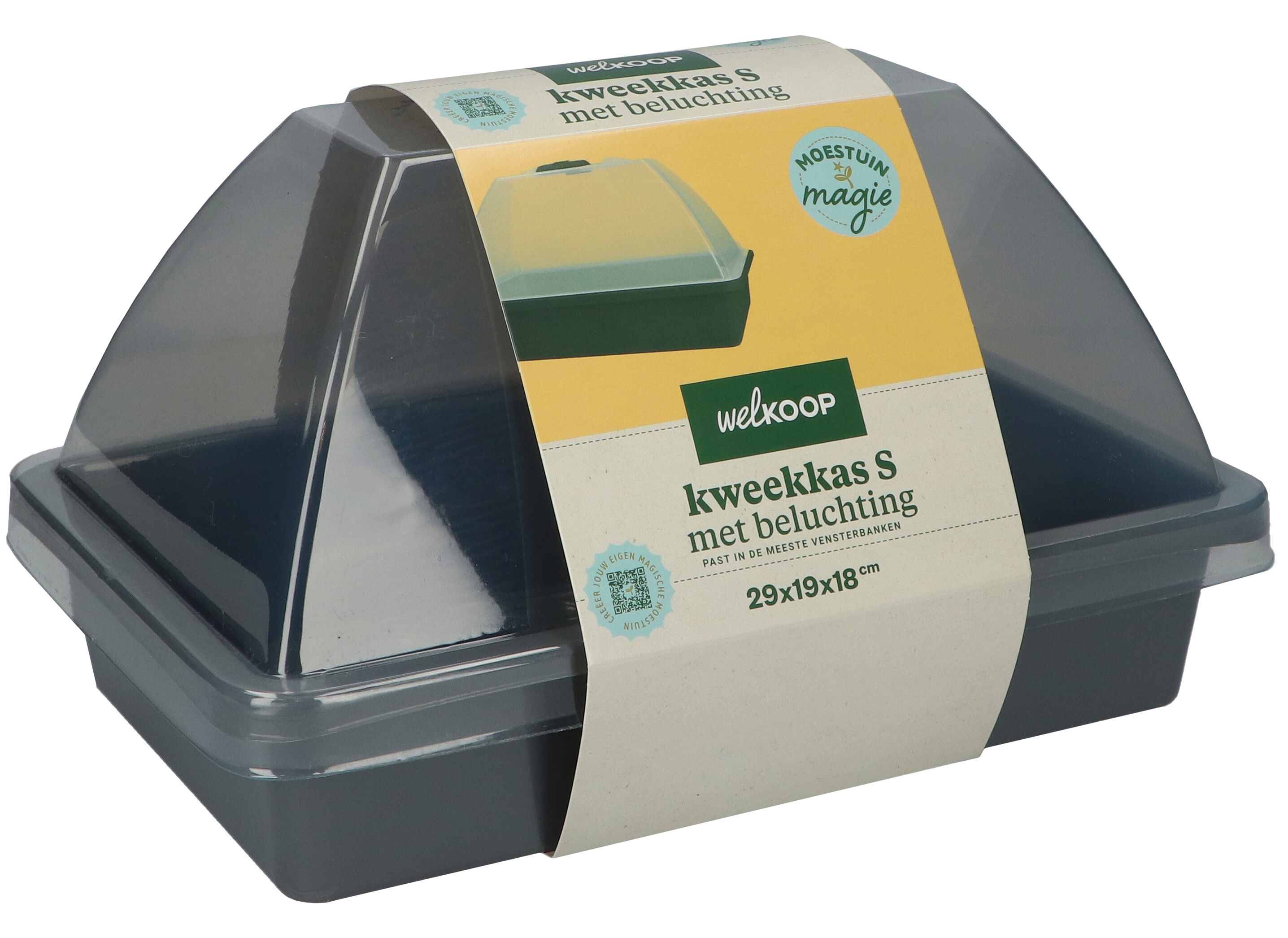 Welkoop Moestuin Magie - Kweekbak Belucht KL - 18x29x19 cm