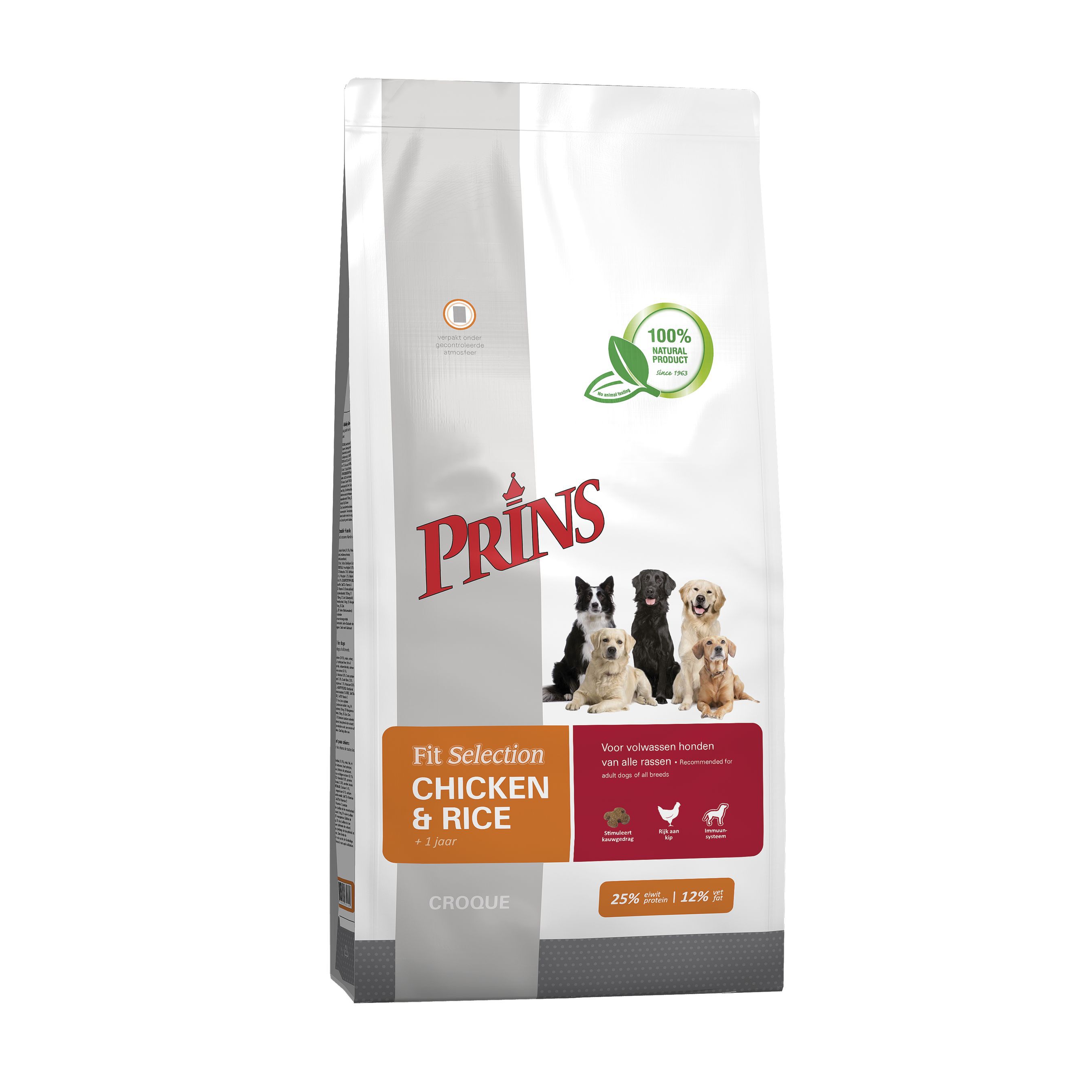 Prins ProCare Fit Selection - Hondenvoer - 2 Kilogram - kip, rijst Prins ProCare Fit Selection - Hondenvoer - 2 Kilogram - kip, rijst