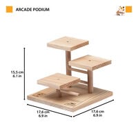 Ferplast Arcade - Podium - 15x17x17 cm