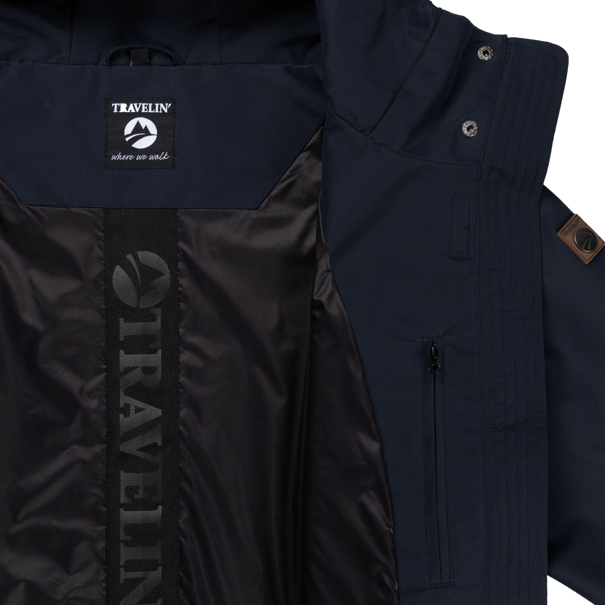 Travelin Leyla - Jas - Navy - S