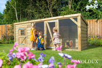 Voldux Britt XL - Kippenhok - Naturel