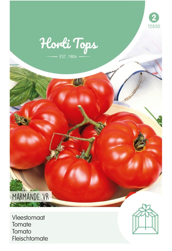 Hortitops Tomaten Solanum lycopersicum L. (syn L. esculentum) Marmande Vleestomaat - Groentezaden