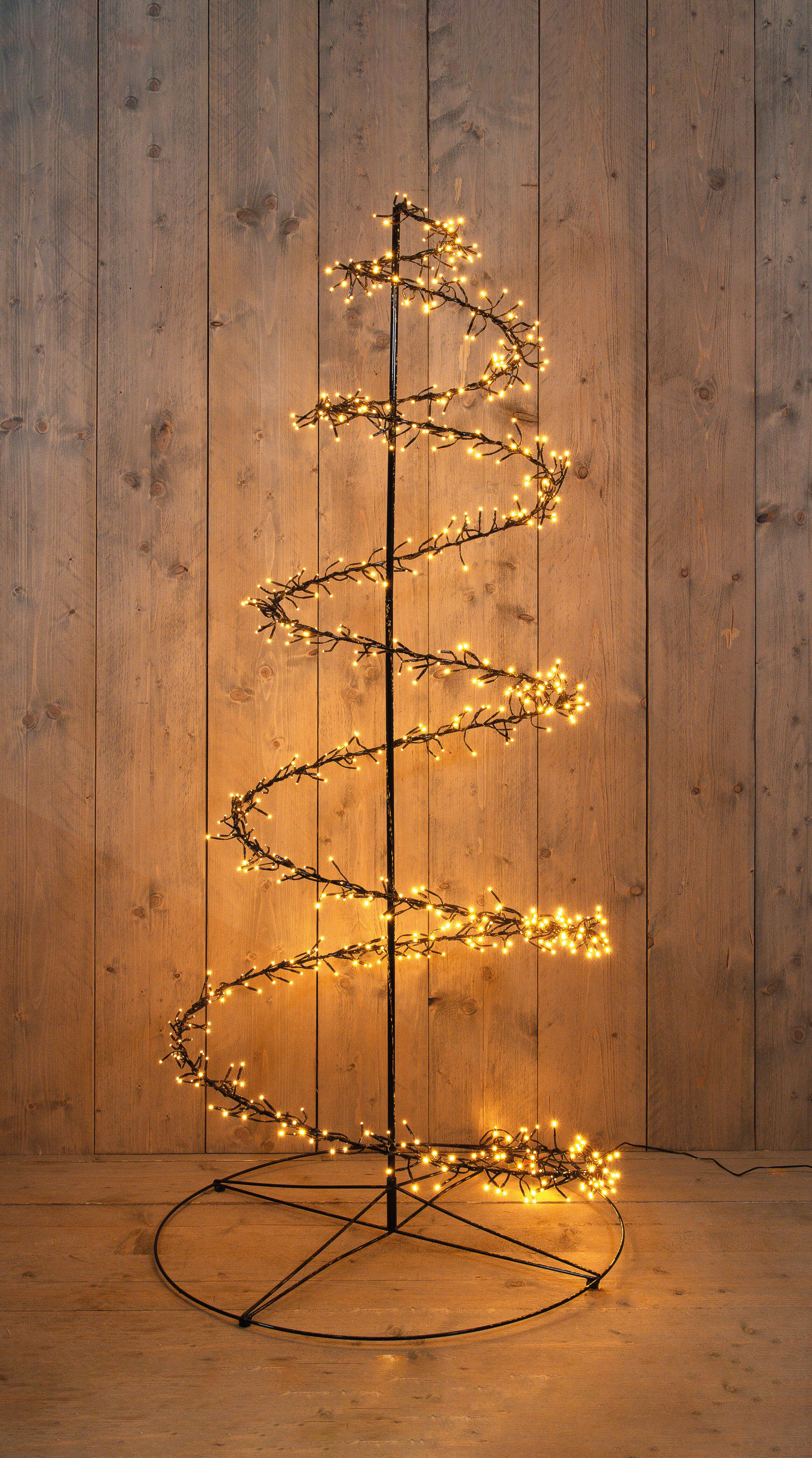 Anna's Collection - Swirl Lichtboom - 684 - Klassiek warm wit - 160 cm