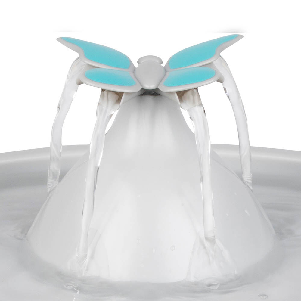 Petsafe Butterfly - Drinkfontein - 0.5 l - Blauw - 31x23x23 cm