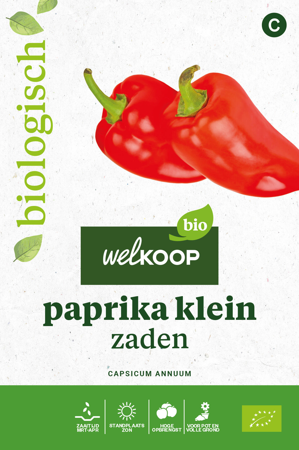 Welkoop Bio - Paprika Klein Zaden Welkoop Bio - Paprika Klein Zaden