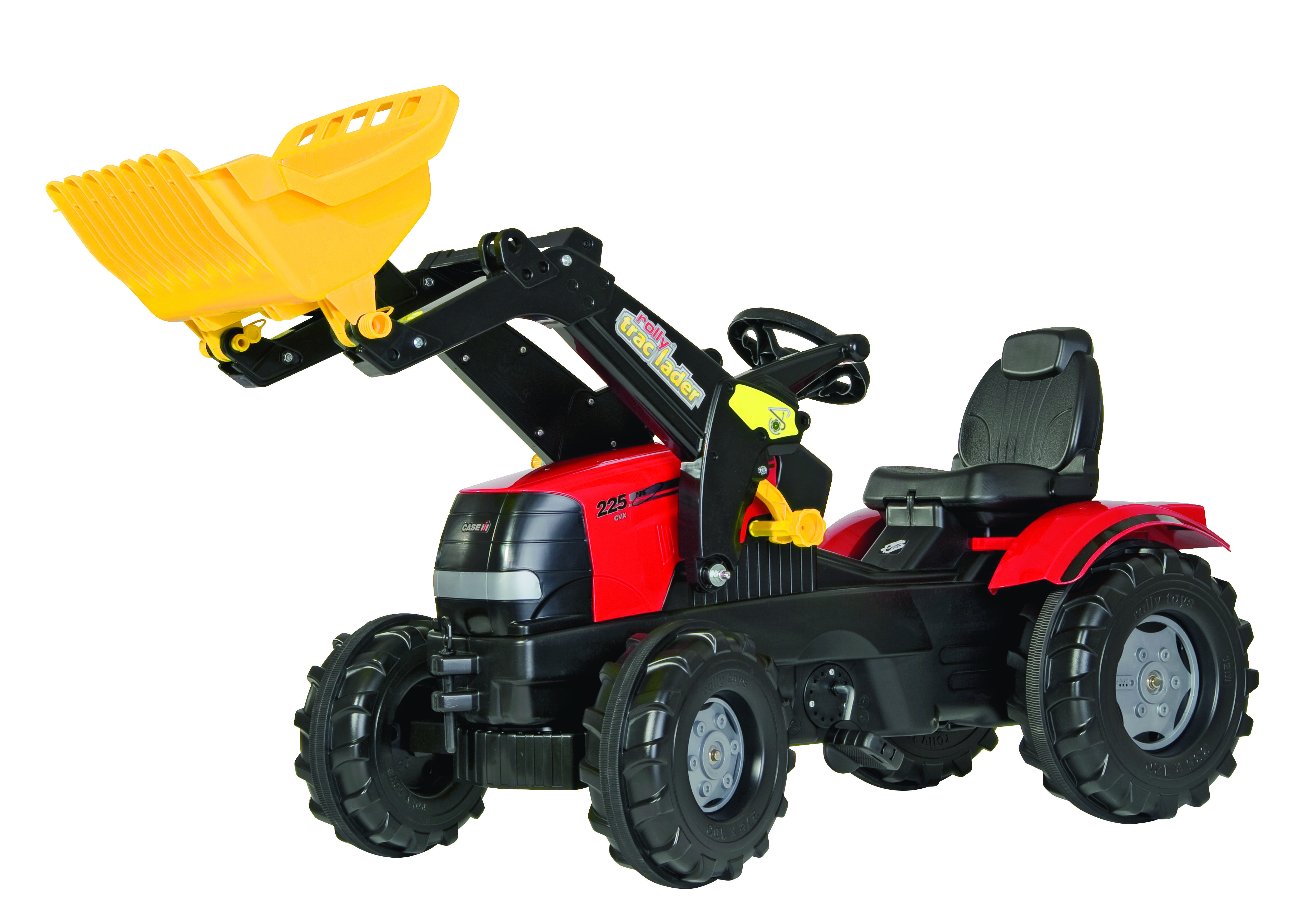 Rolly toys Farmtrac Case Puma CVX 225+rollyTrac voorlader - Tractoren