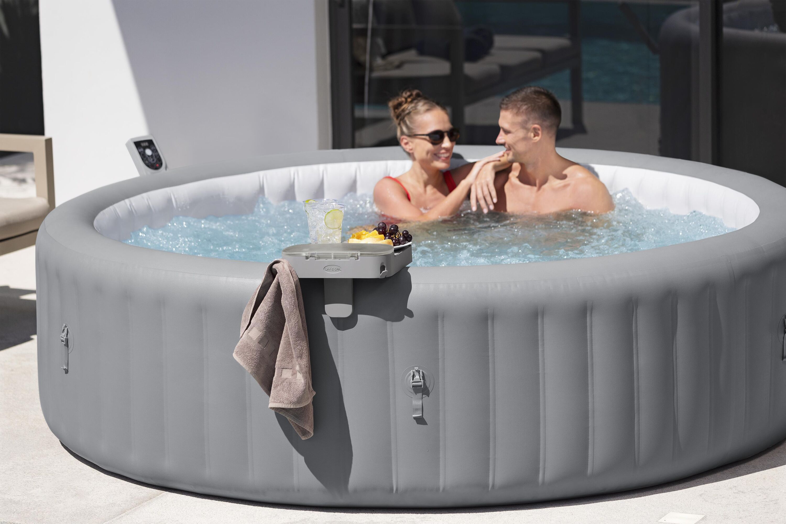 Bestway Lay-Z Spa - 4in1 Accessoire Blad - Grijs - 33.5x35x10.5 cm