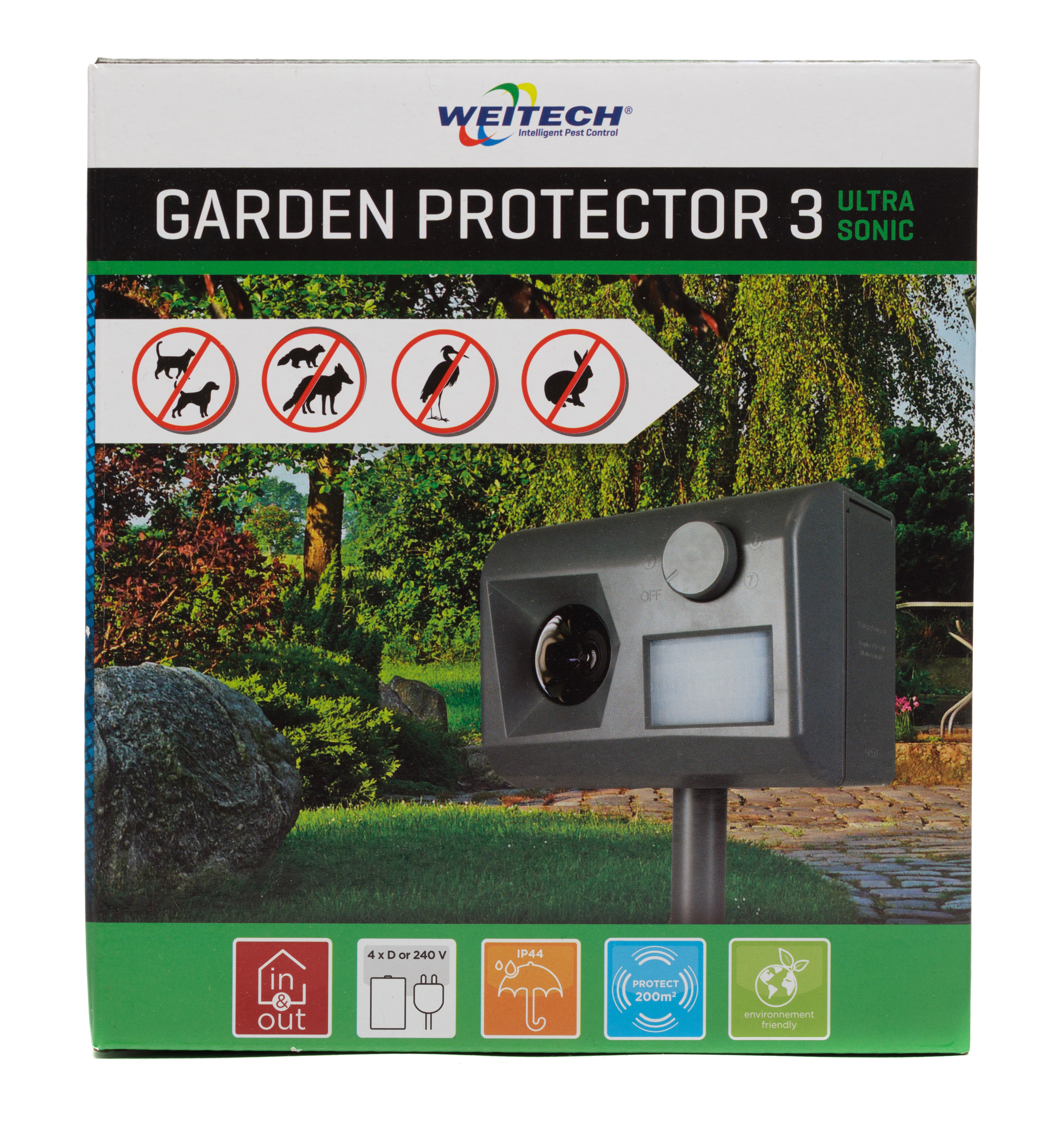 Weitech Garden Protector 3 WK 055 - Tegen marters