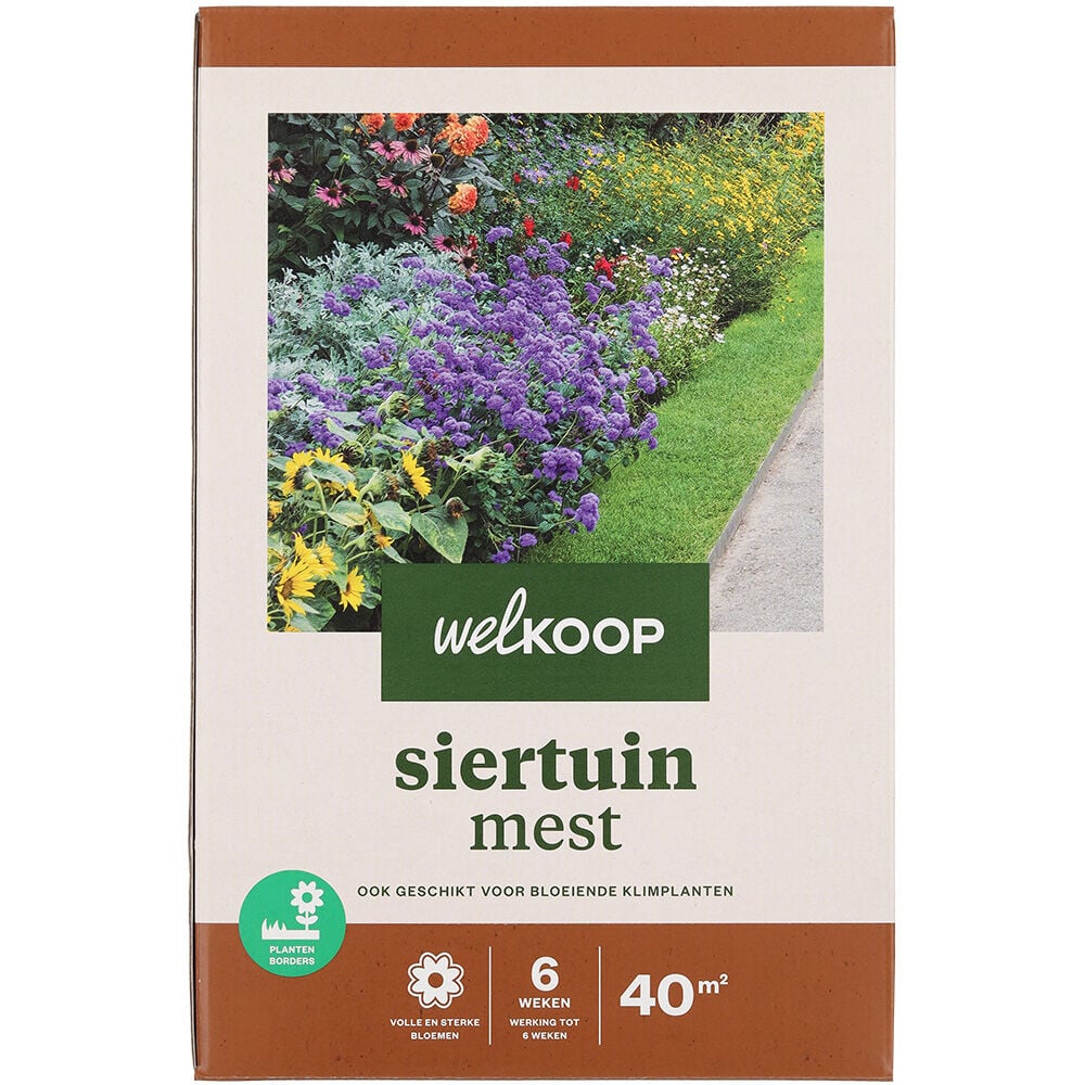 Welkoop - Siertuinmest - 40 m2 - 2 Kilogram Welkoop - Siertuinmest - 40 m2 - 2 Kilogram